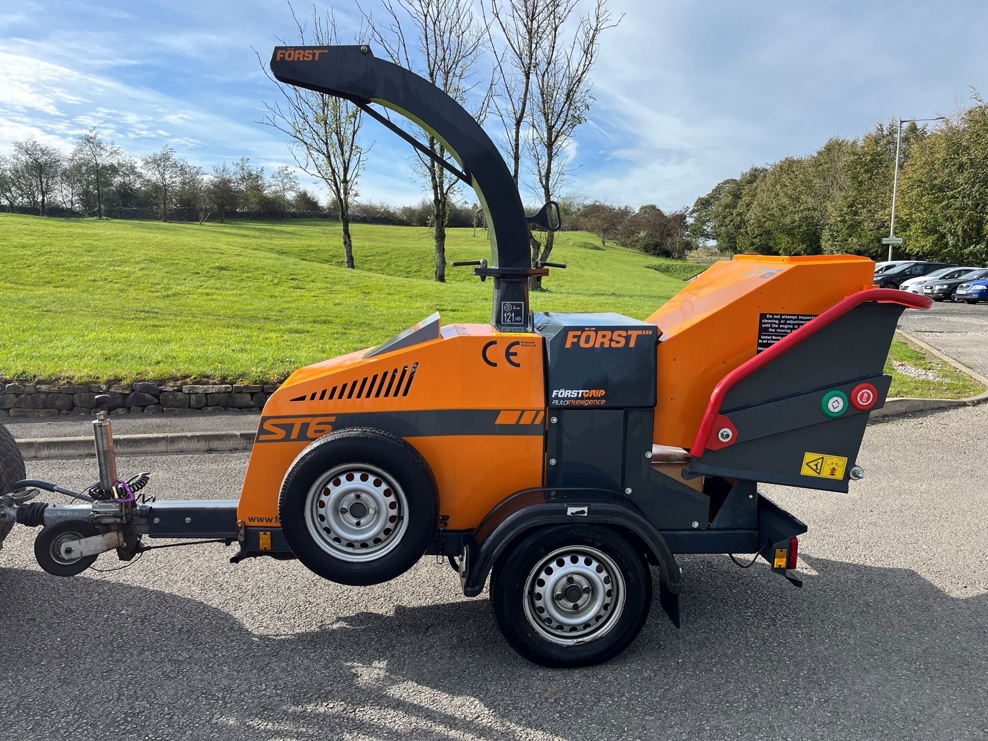 Forst ST6D 6" Wood Chipper Balmers GM Ltd